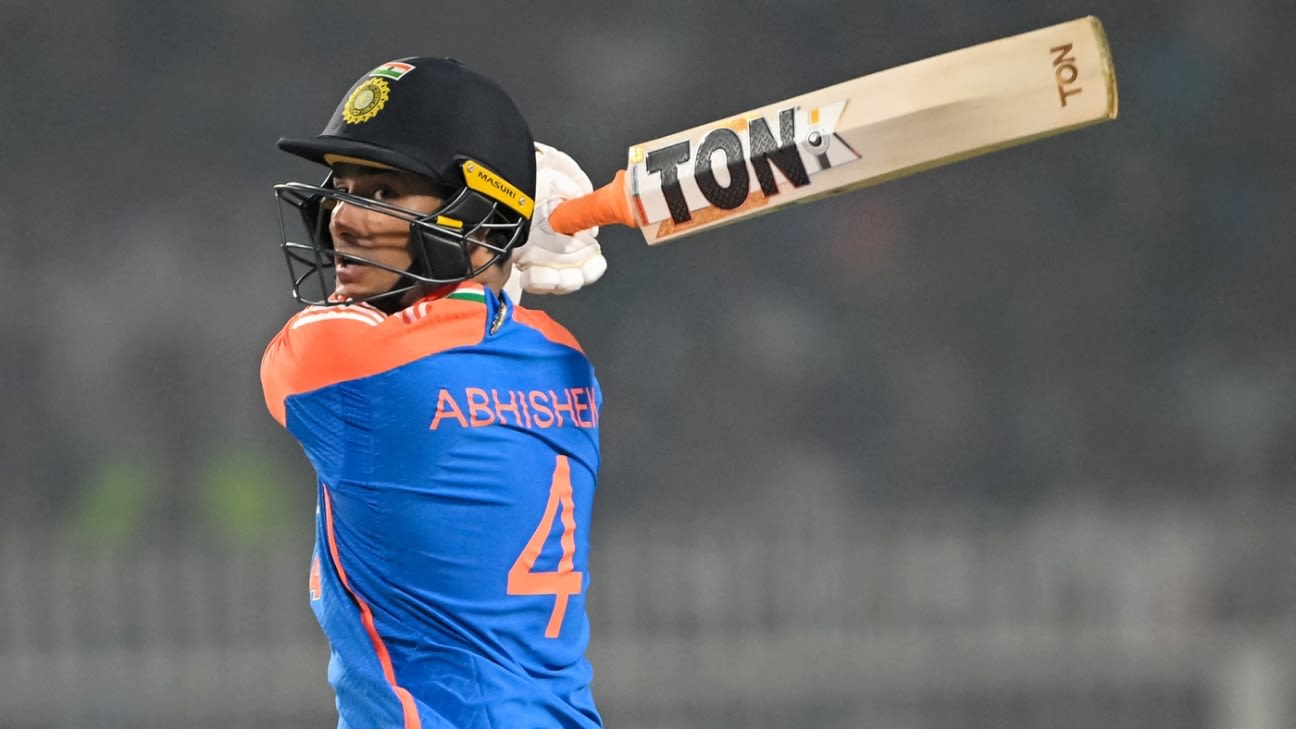 Abhishek: 'The team has always told me to keep my attacking intent'