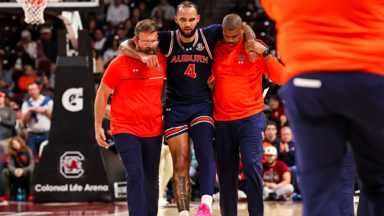 Auburn star Broome won’t need surgery on ankle