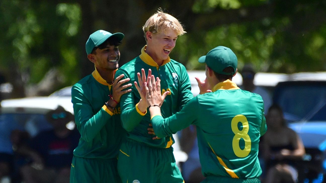 Bosman's priceless spell clinches series win for South Africa Under-19s