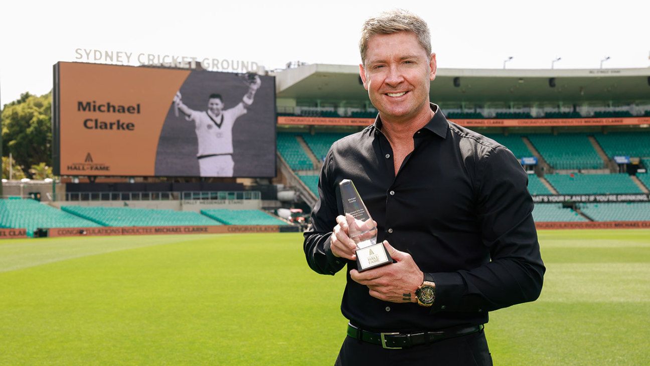 'Defined his generation' - Clarke joins Australia's Hall of Fame