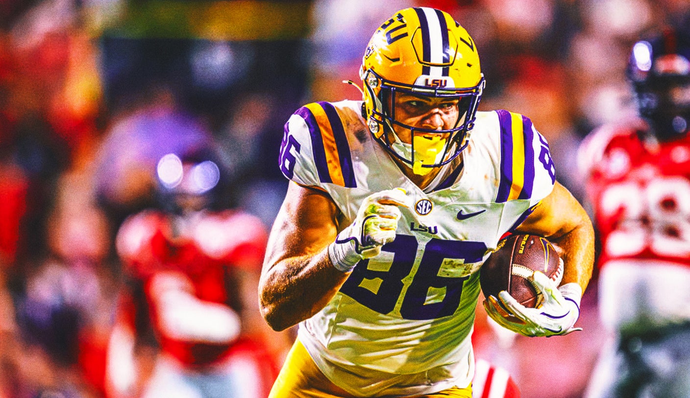 LSU's Mason Taylor has impressive NFL bloodlines, but looks to ‘blaze his own path’