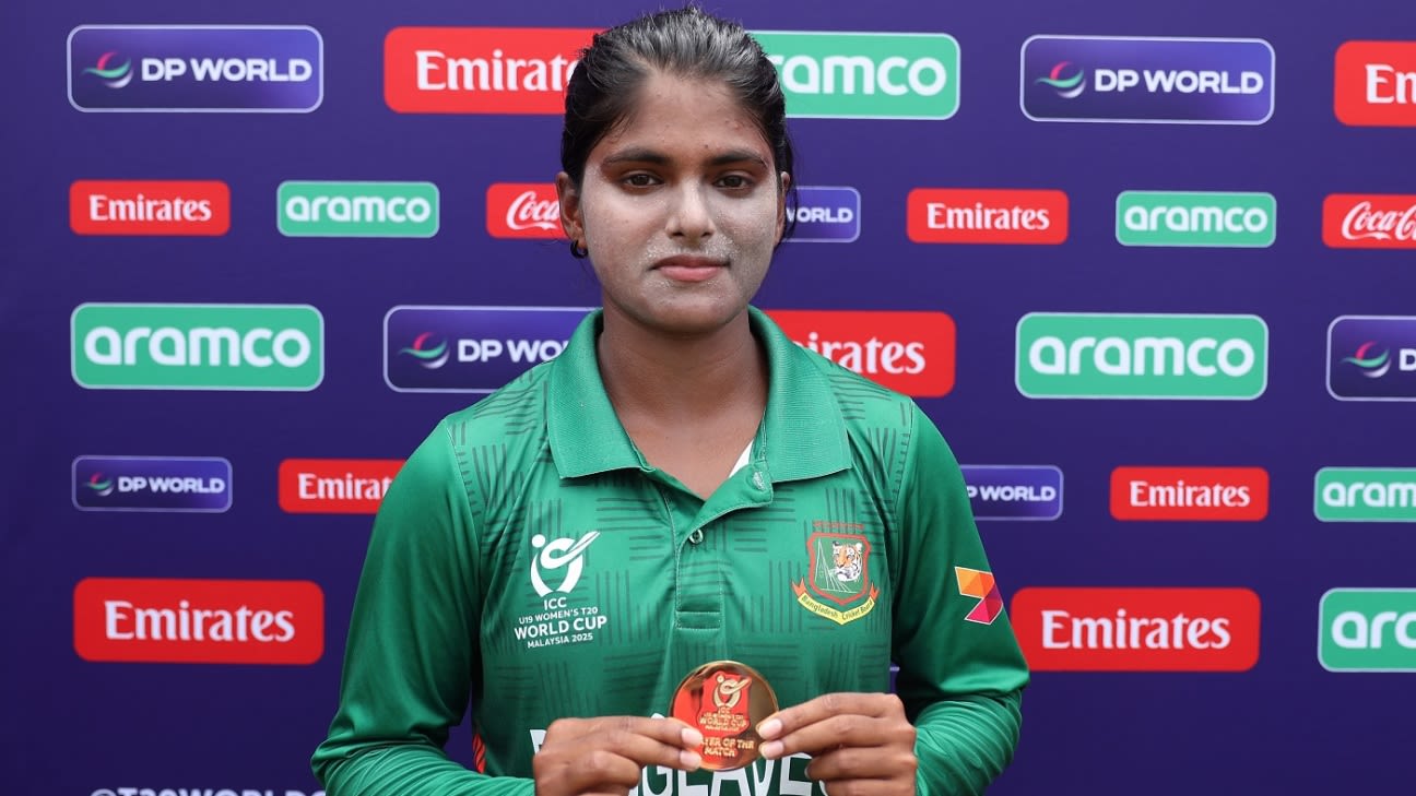 Legspinner Soba's four-for takes Bangladesh into Super Six