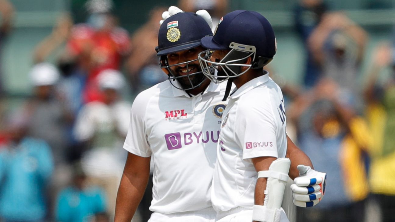 Rahane backs Rohit to 'get a big one' on Ranji return