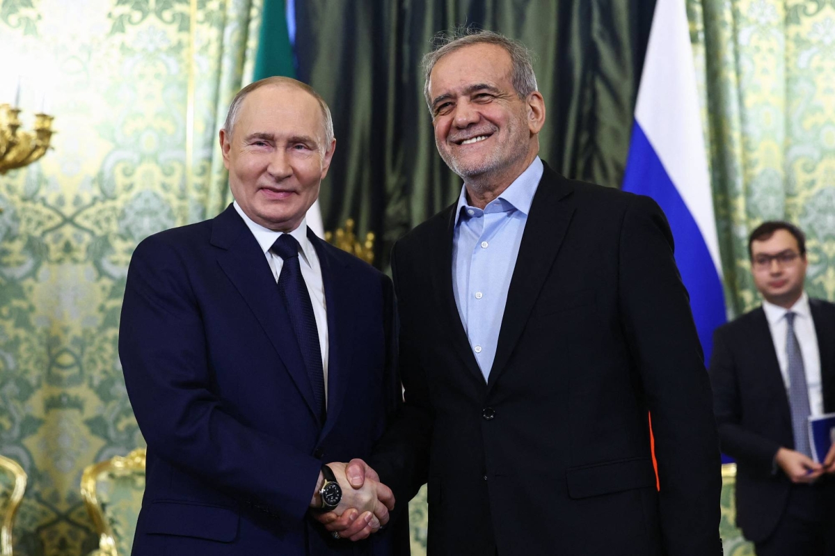 Russia and Iran draw closer with new pact before Trump returns
