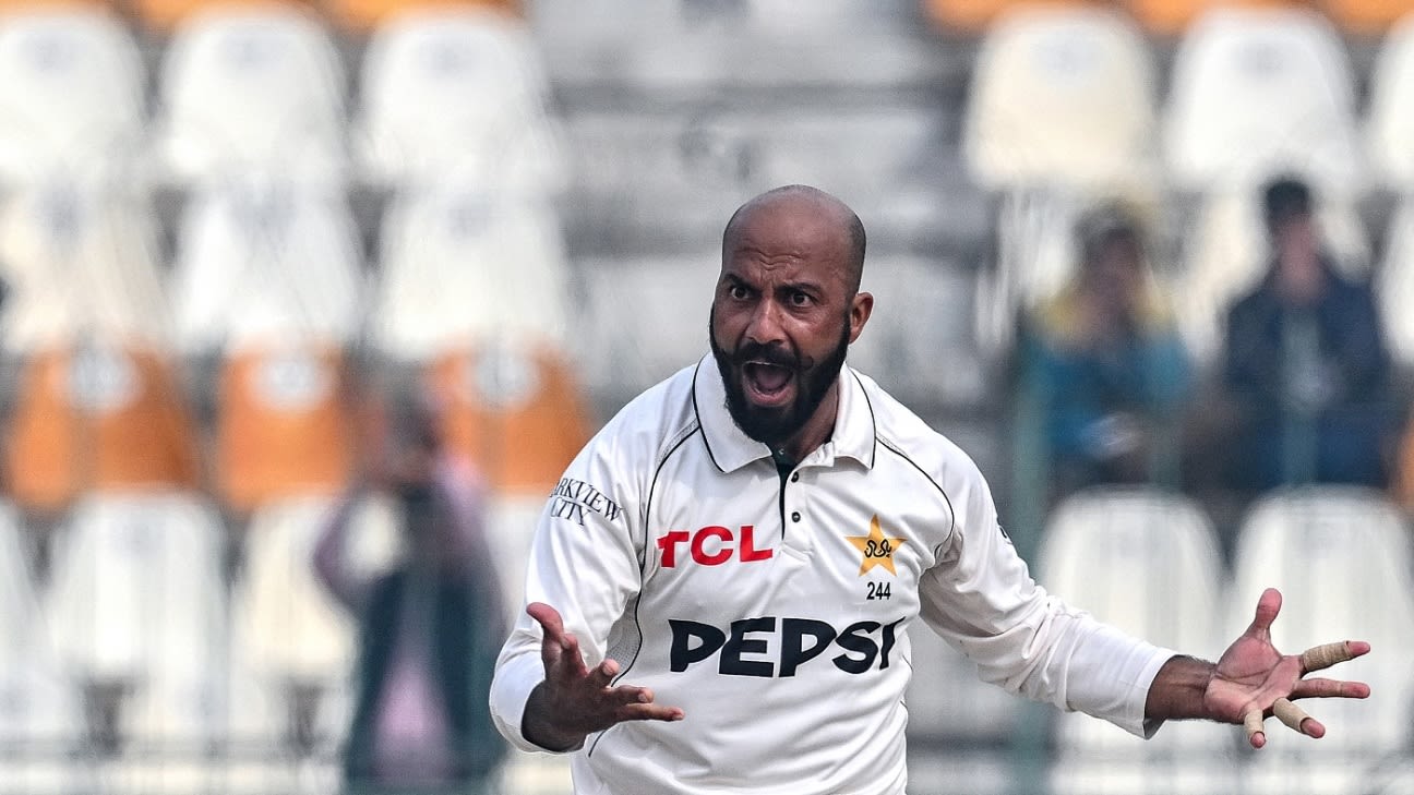 Sajid, Noman, Abrar share all 20 wickets as Pakistan go 1-0 up