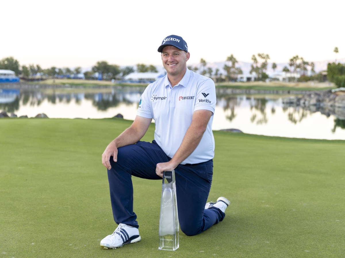 Sepp Straka shakes off nerves to win The American Express