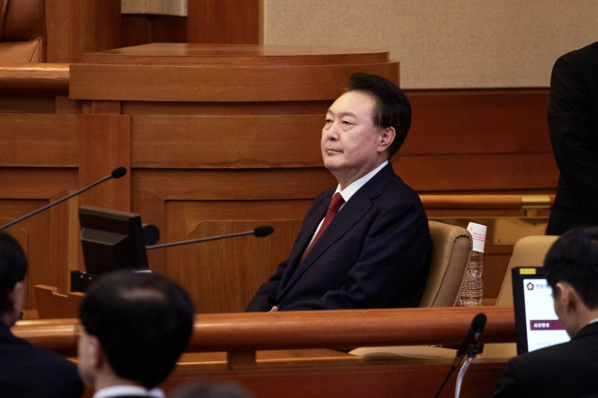 South Korea's Yoon attends impeachment trial over martial law bid