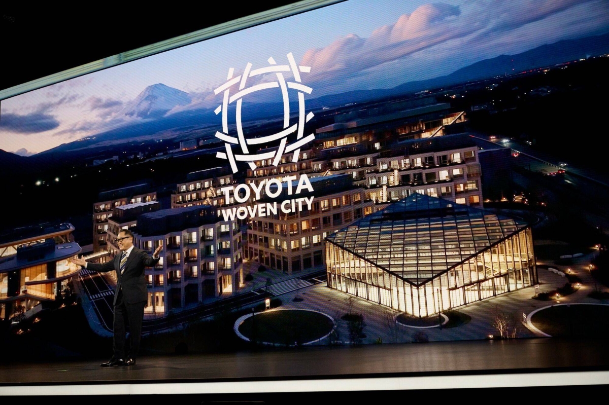 Toyota aims to open its futuristic city near Mount Fuji this year
