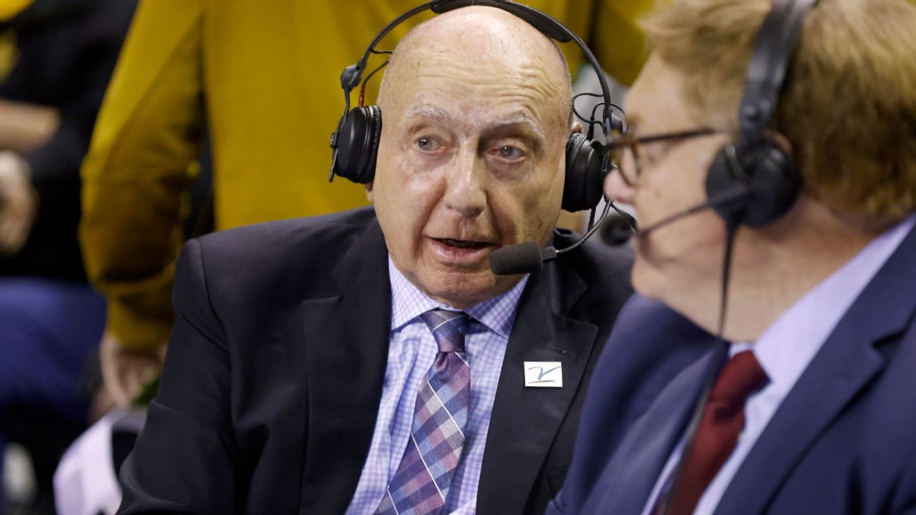 Vitale falls at home; broadcasting return on hold