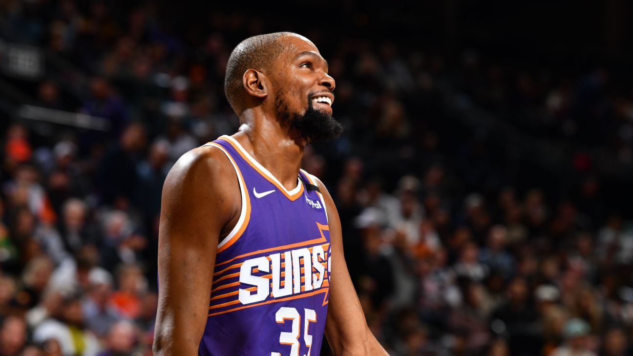 ‘There’s no bad shot for him’: Kevin Durant’s current and former teammates on what makes him great