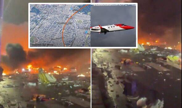 Another jet crashes in US: Medevac plane goes down in Philadelphia with ...