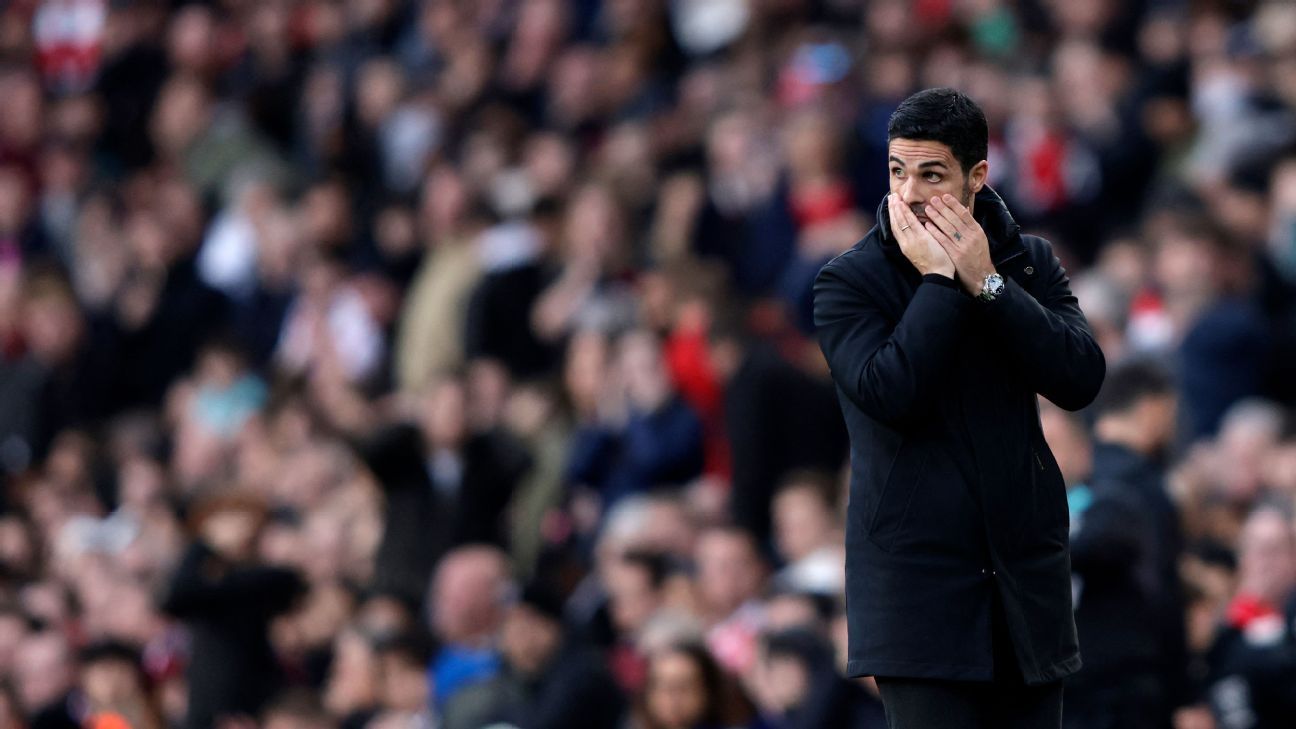 Arteta on giving up on title: ‘Over my dead body’