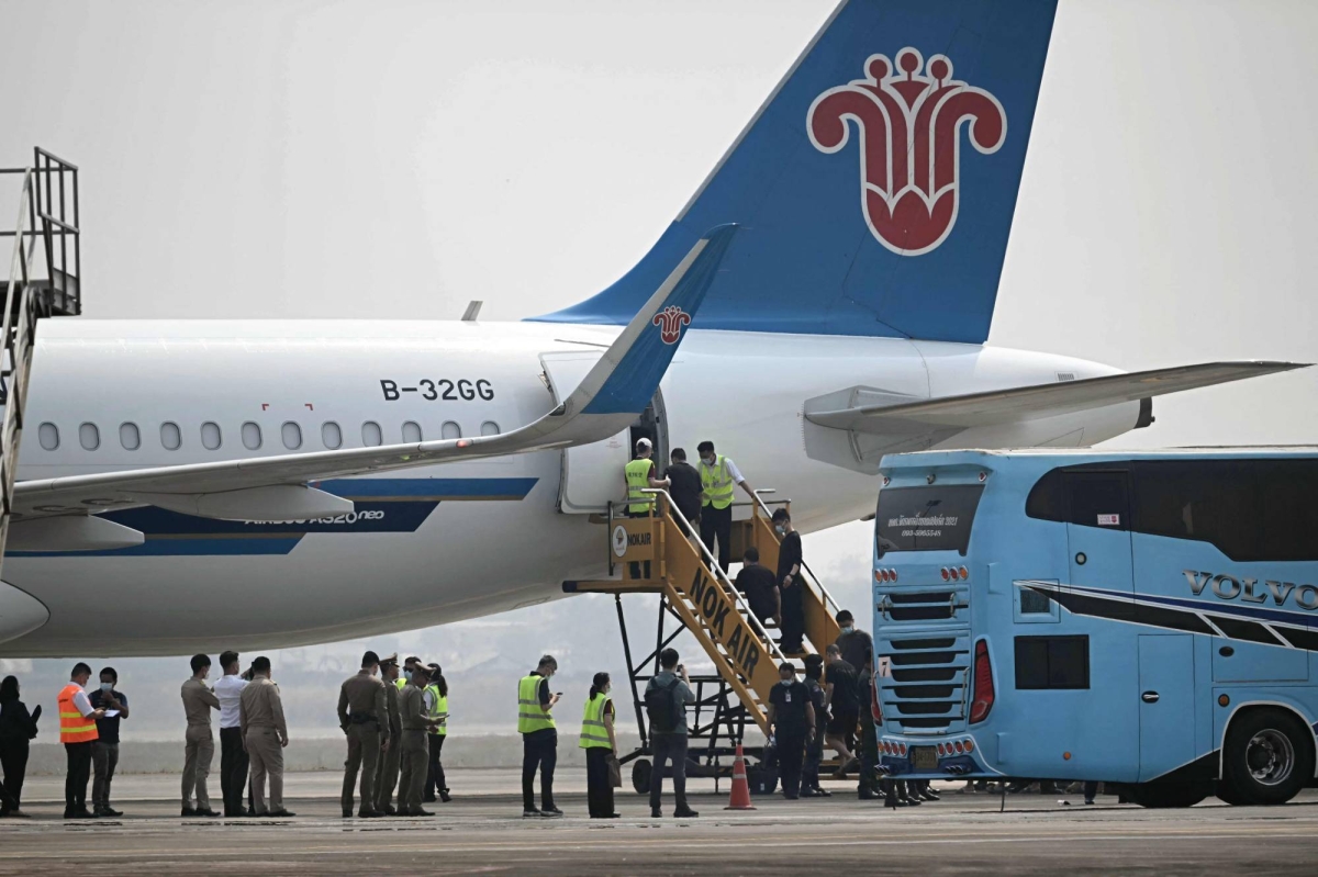 China flies home first nationals from Myanmar ‘scam centers’