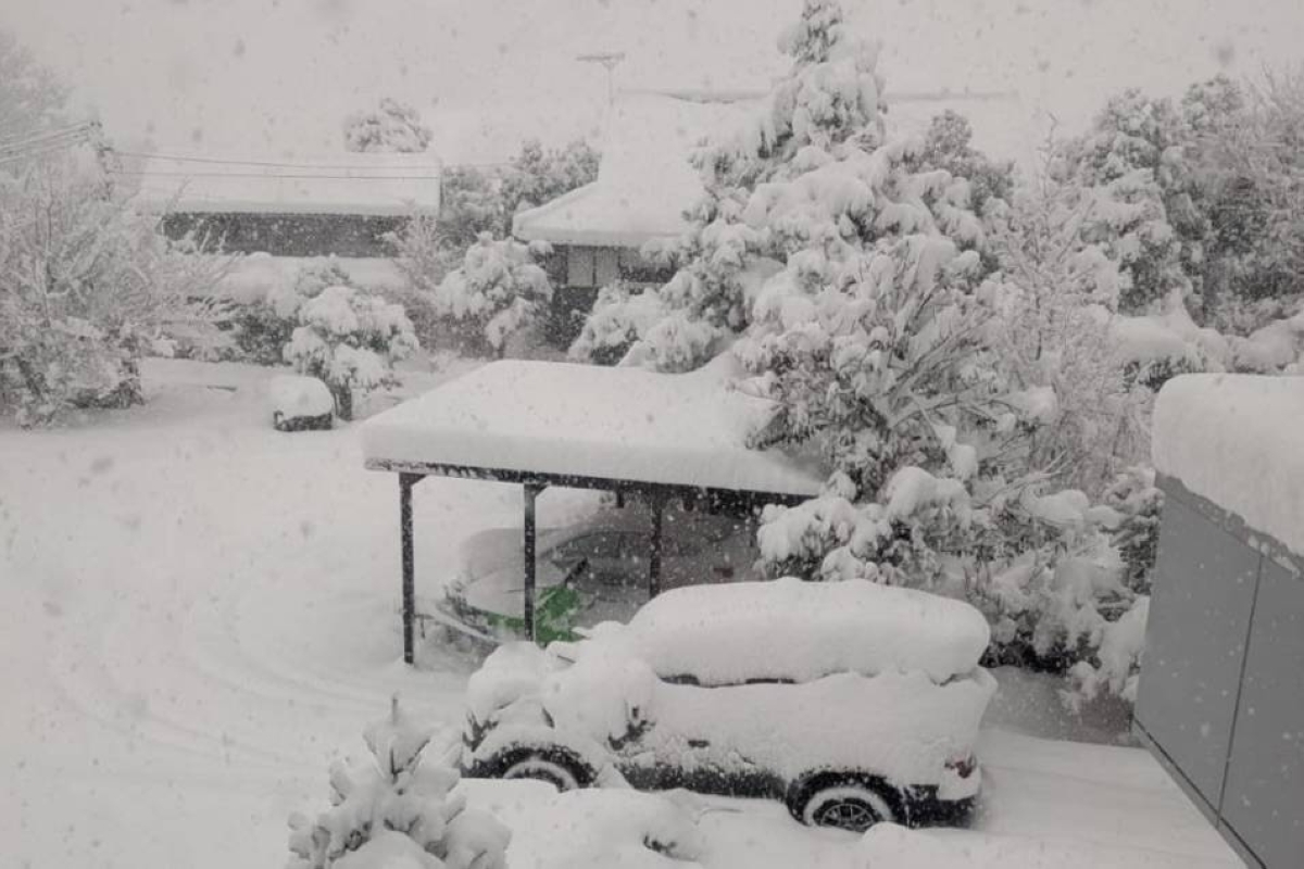 Heavy snow blankets Japan with one dead and four severely injured