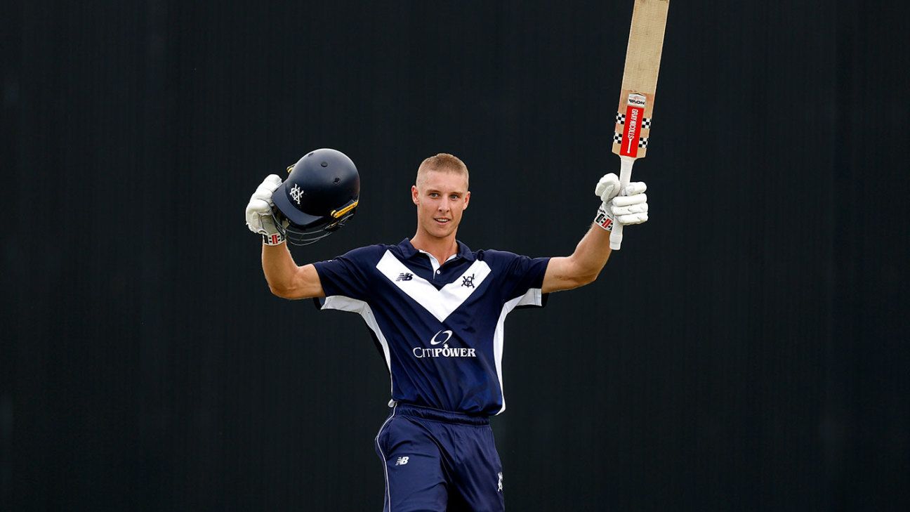 Kellaway's maiden one-day hundred leads Victoria into final