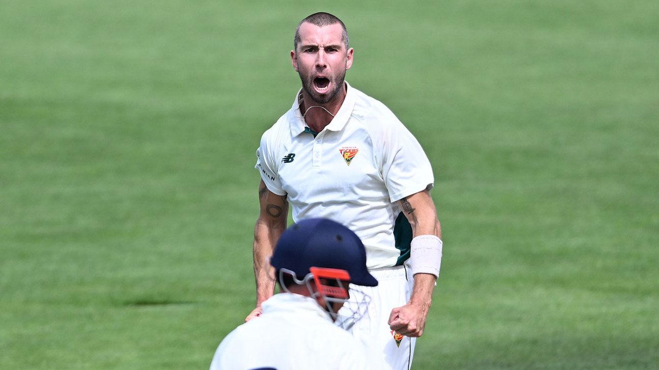 Kieran Elliott denies Handscomb as Tasmania take 20-run thriller