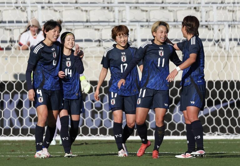 Mina Tanaka scores twice Japan crushes Australia in SheBelieves Cup opener