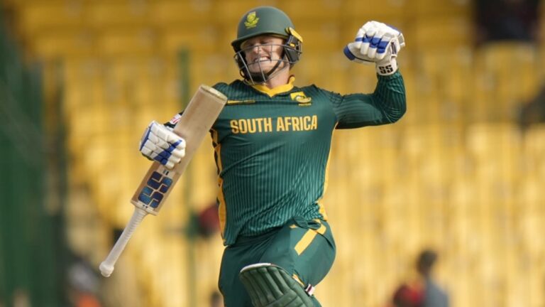 Rickelton's maiden ODI hundred, middle order set up SA's big win over Afghanistan