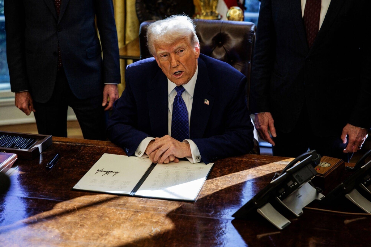 Trump says new tariffs on autos coming around April 2