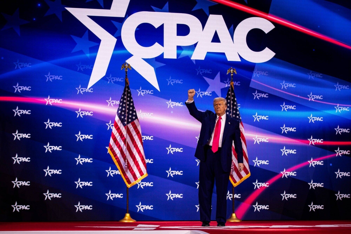 Trump tells CPAC his goal is a ‘lasting’ Republican majority