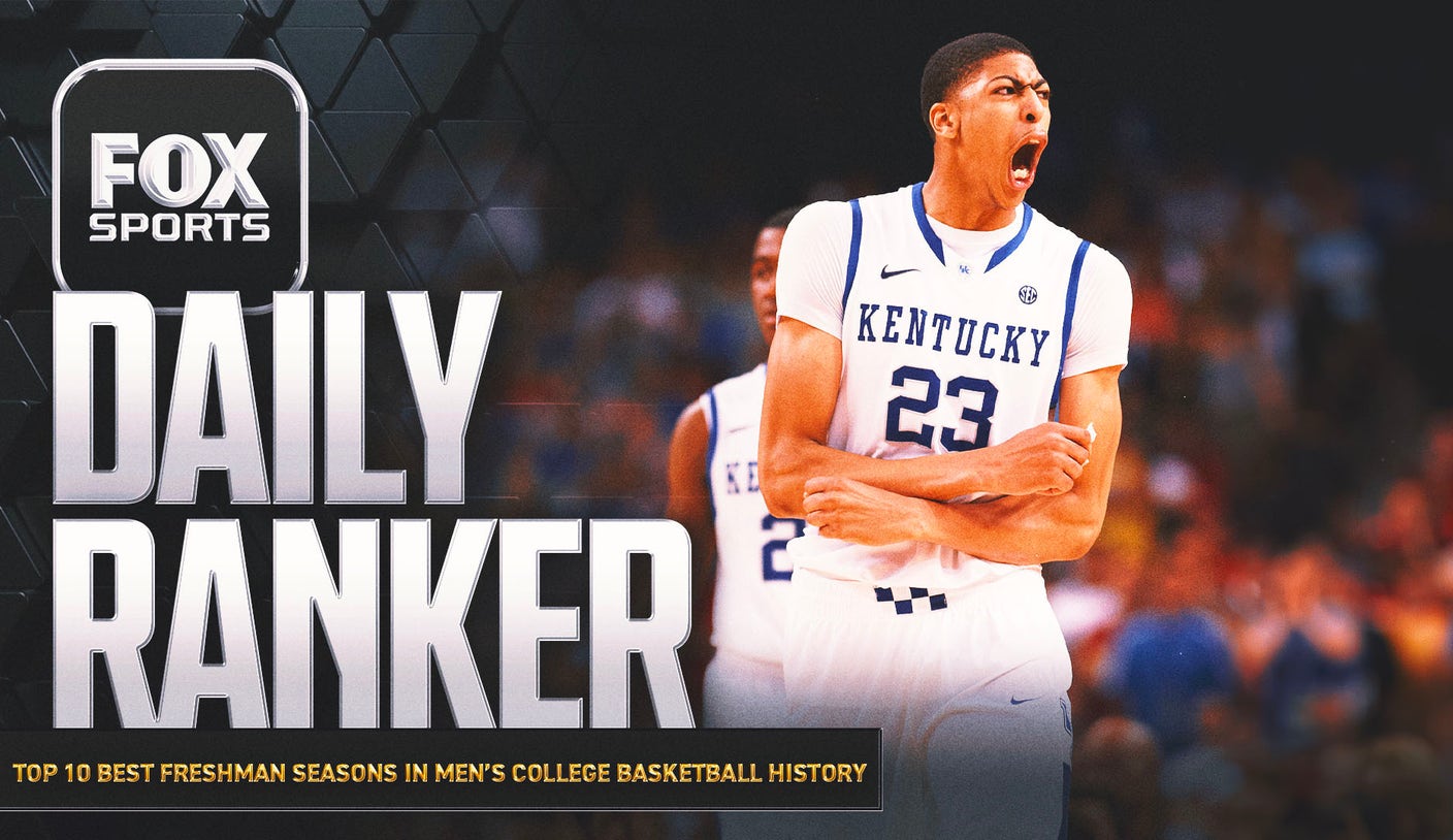 What are the 10 best men's college basketball seasons by a freshman?