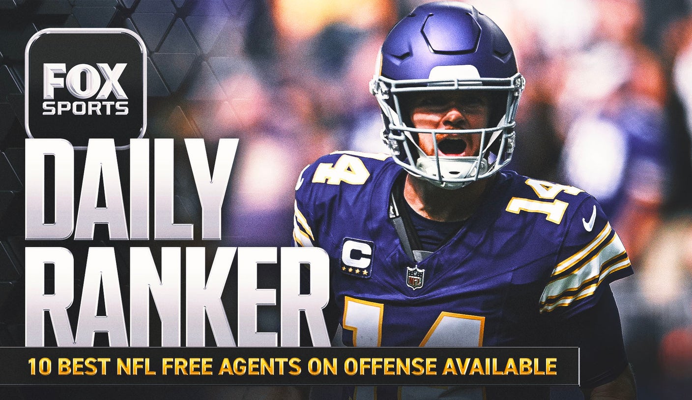 Who are the 10 best NFL free agents available on offense?