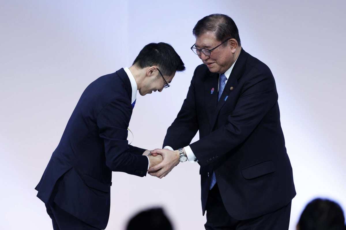 Ishiba vows all-out election fight at LDP convention