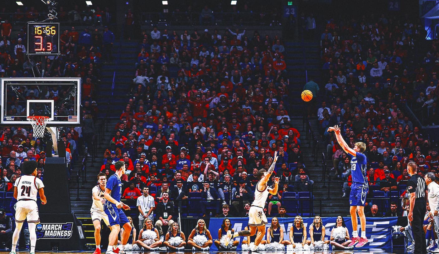 2025 March Madness tracker: Creighton cruises past Louisville in tournament opener