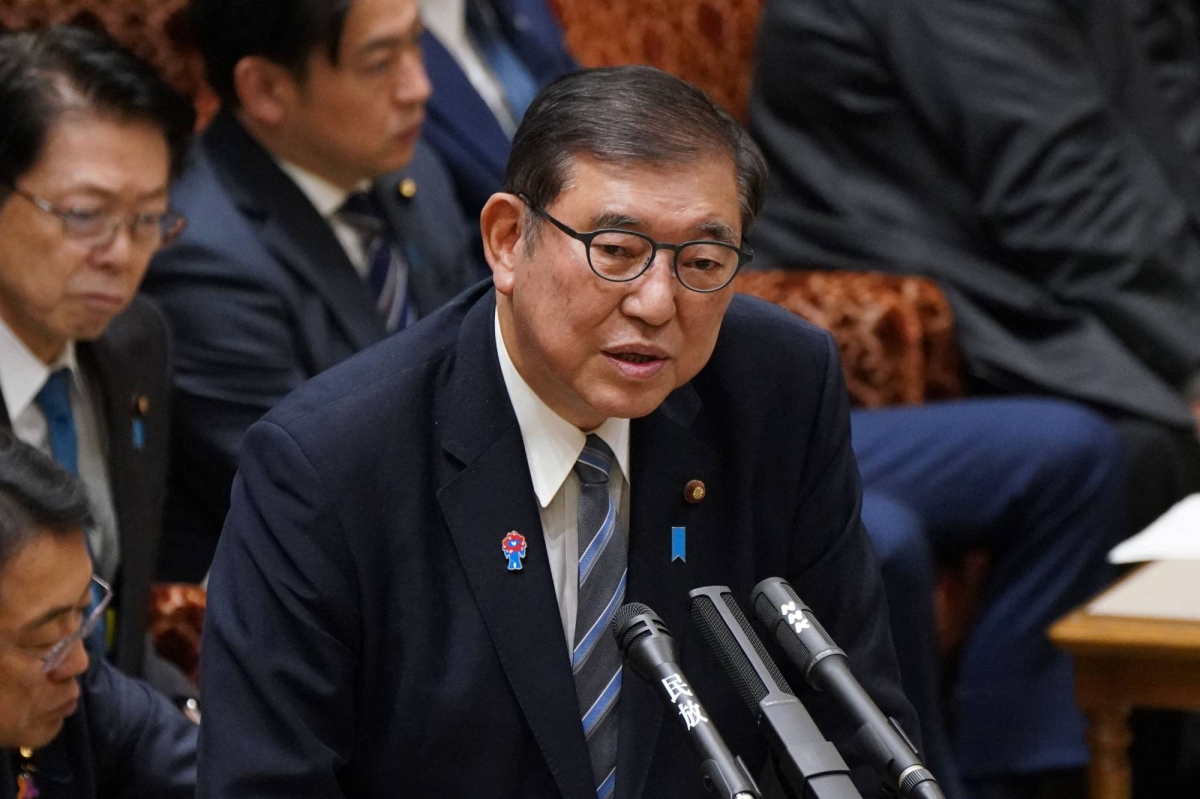 Approval rates for Ishiba's Cabinet plunge amid gift voucher snafu