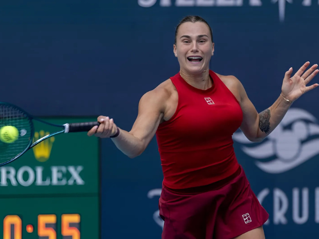 Aryna Sabalenka sweeps Paolini aside, targets Miami Open title against Pegula | The Express Tribune
