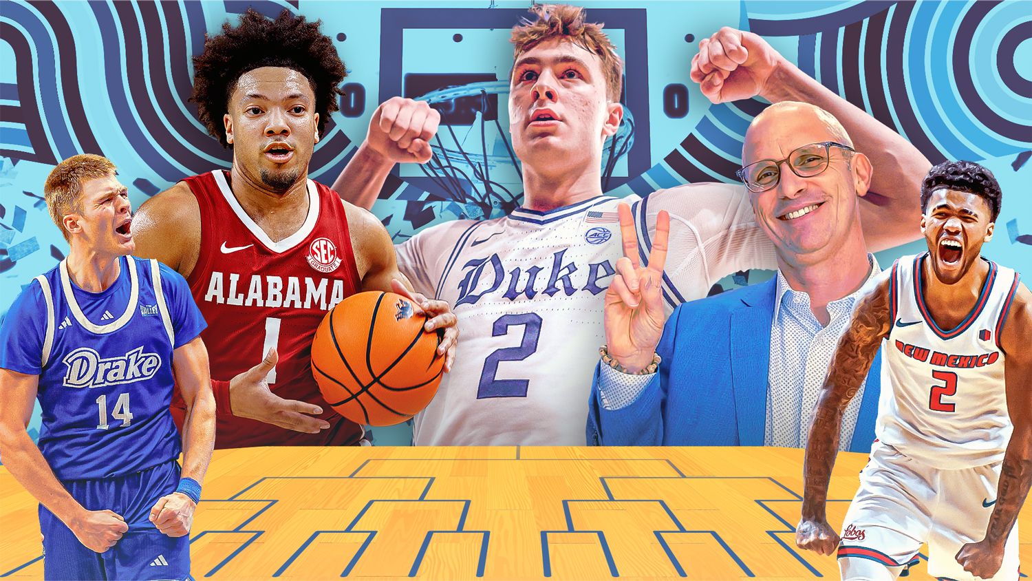 Auburn, Duke and the 66 other teams competing in the 2025 men’s NCAA tournament