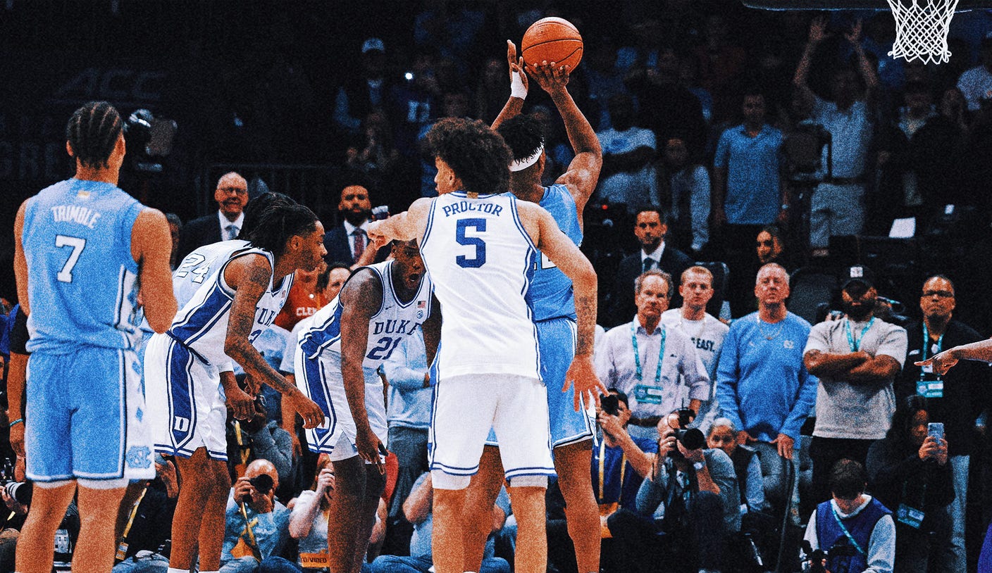 Heartbreak for UNC as lane violation ends comeback attempt vs. Duke in ACC Tournament