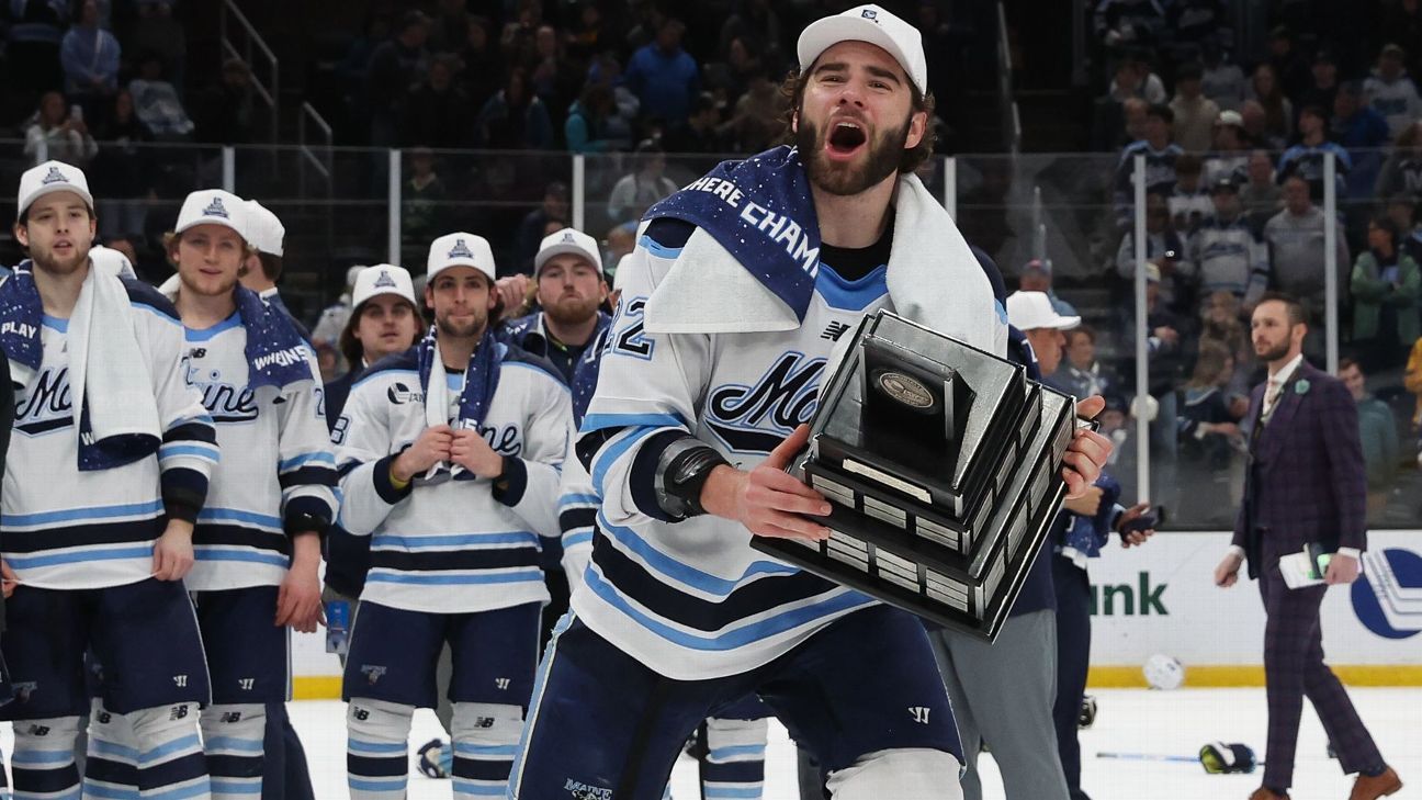 Inside Maine’s long climb back to the top of college hockey