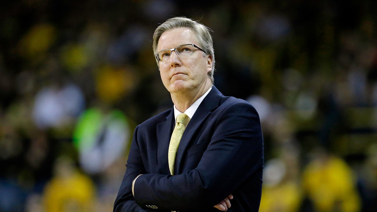 Iowa dismisses coach McCaffery after 15 seasons