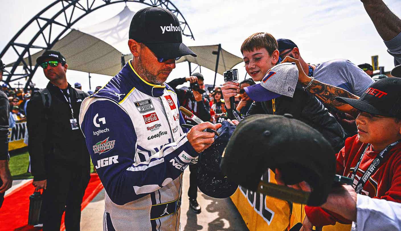 Jackpot! Denny Hamlin a huge winner off the track in Las Vegas