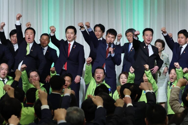Nippon Ishin vows to push ruling bloc into minority in Upper House