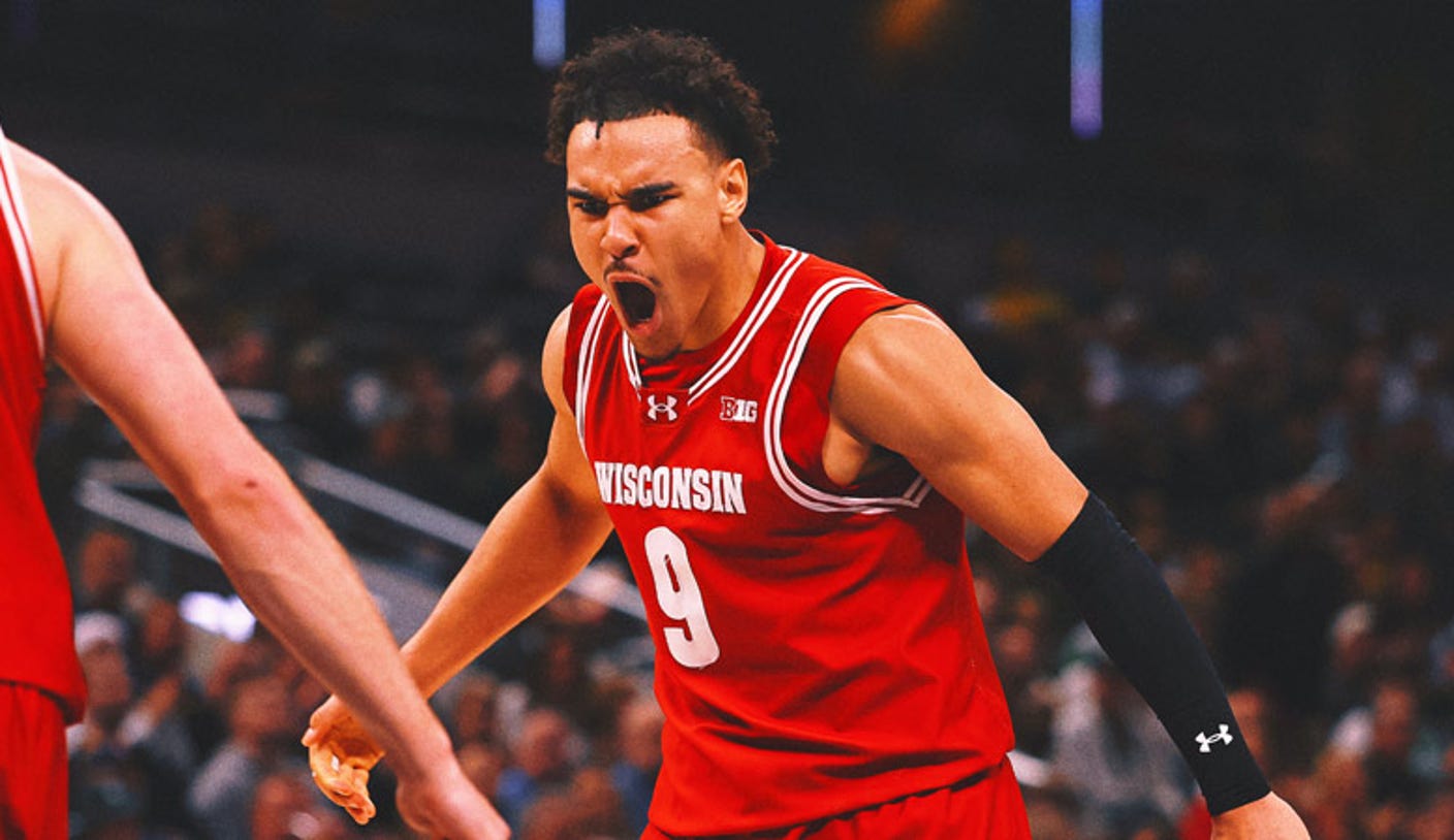 No. 18 Wisconsin tops No. 7 Michigan State in Big Ten semis after controversial no-call