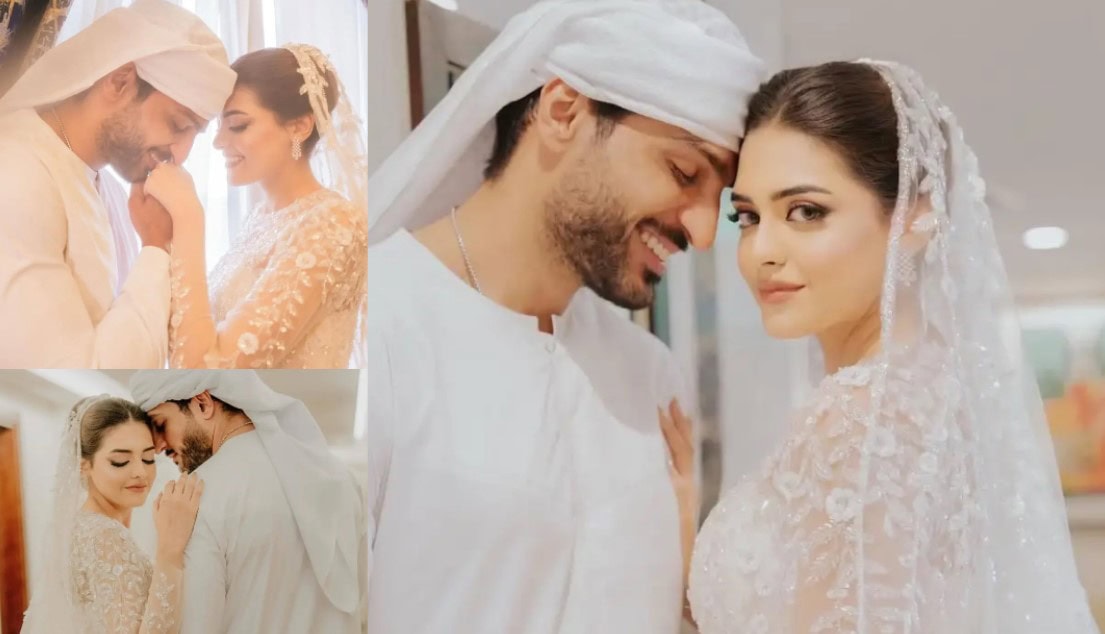 Omar Shehzad Shanzay Lodhis Nikkah In Makkah Steals Hearts Of Fans