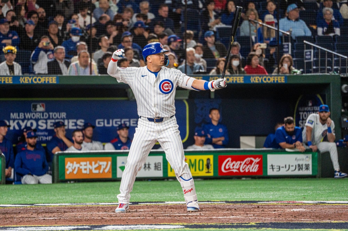 Seiya Suzuki hit with dose of nostalgia as he dons Cubs uniform at Tokyo Dome