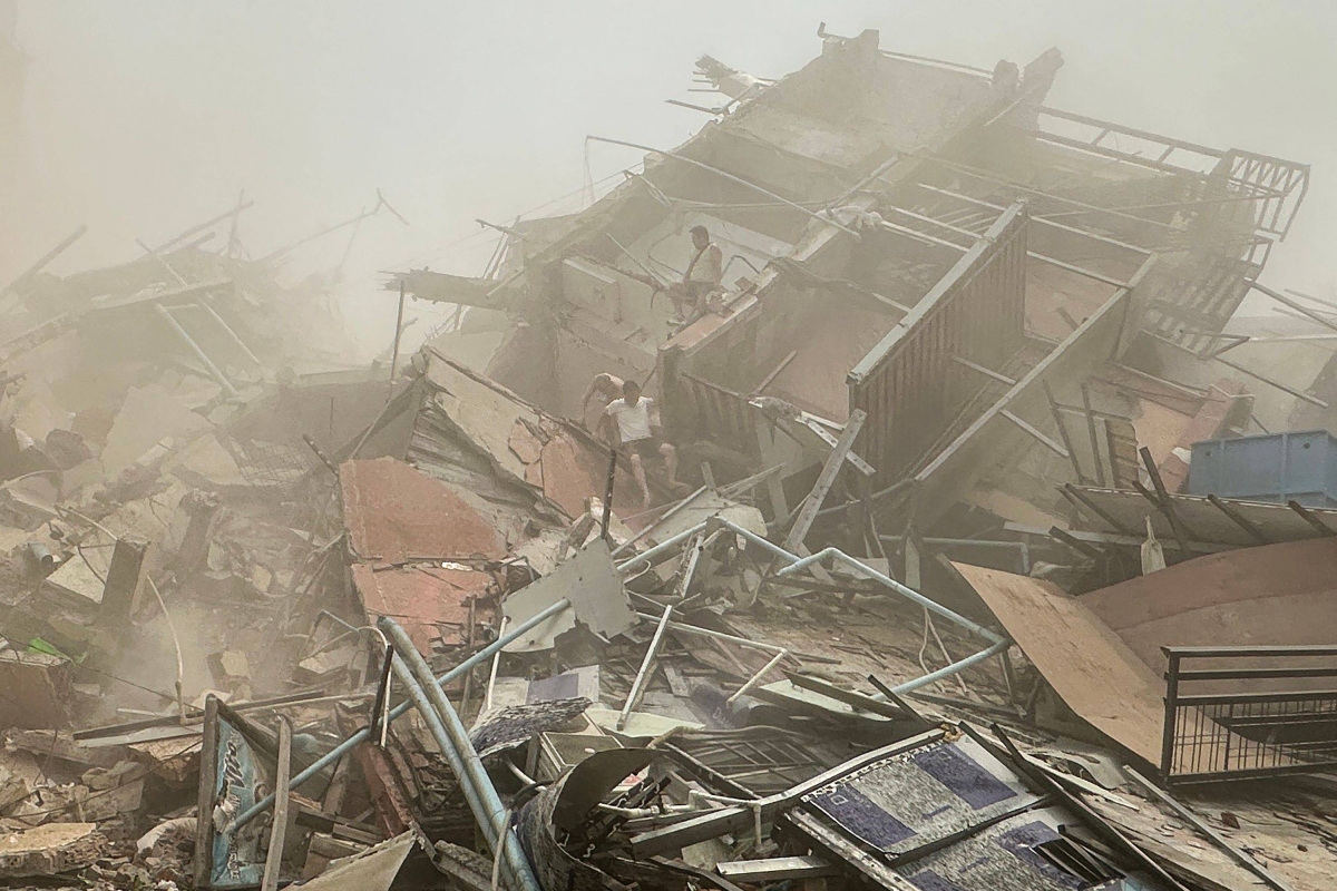 Signs of life detected in quake-hit Bangkok skyscraper as death toll tops 2,000