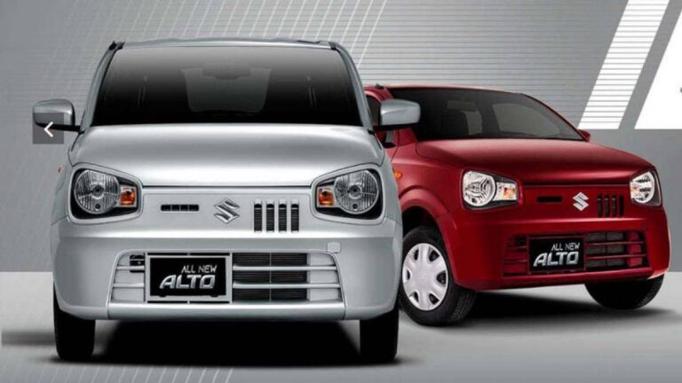 Suzuki Alto New Prices and Taxes in Pakistan after recent changes