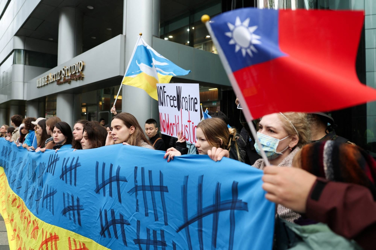 ‘We are not Ukraine’: Top Taiwan officials temper comparisons after U.S. U-turn