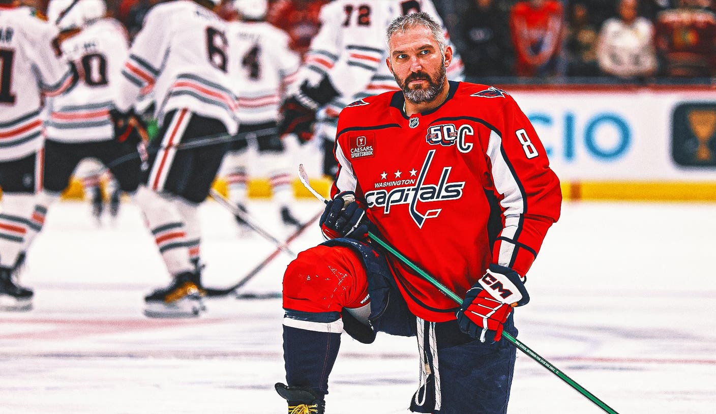 Alex Ovechkin scores 894th goal, ties Wayne Gretzky’s NHL record