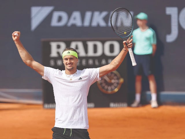Birthday boy Zverev wins ATP Munich title | The Express Tribune