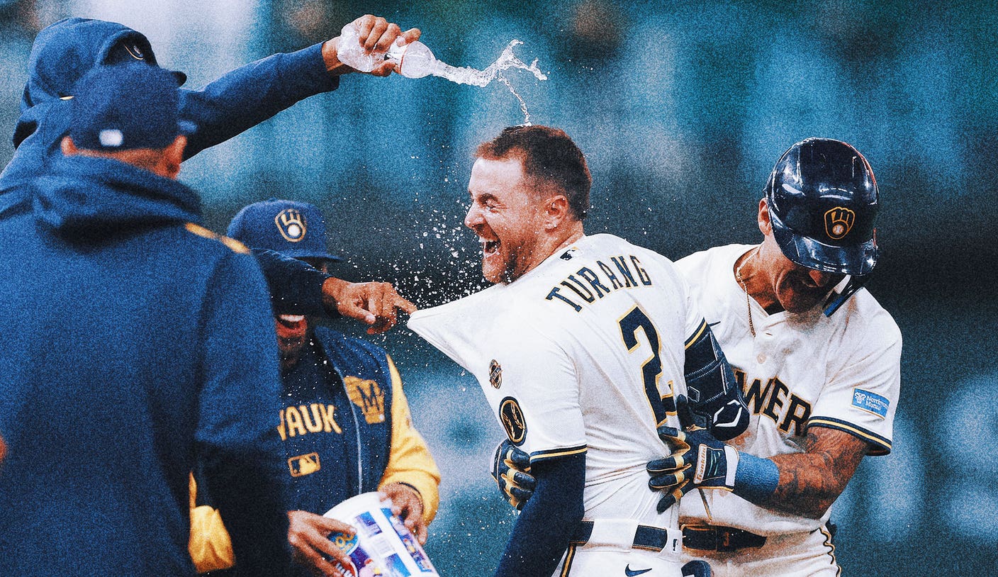 Brice Turang seals win for Brewers in 11th inning with walk-off bunt