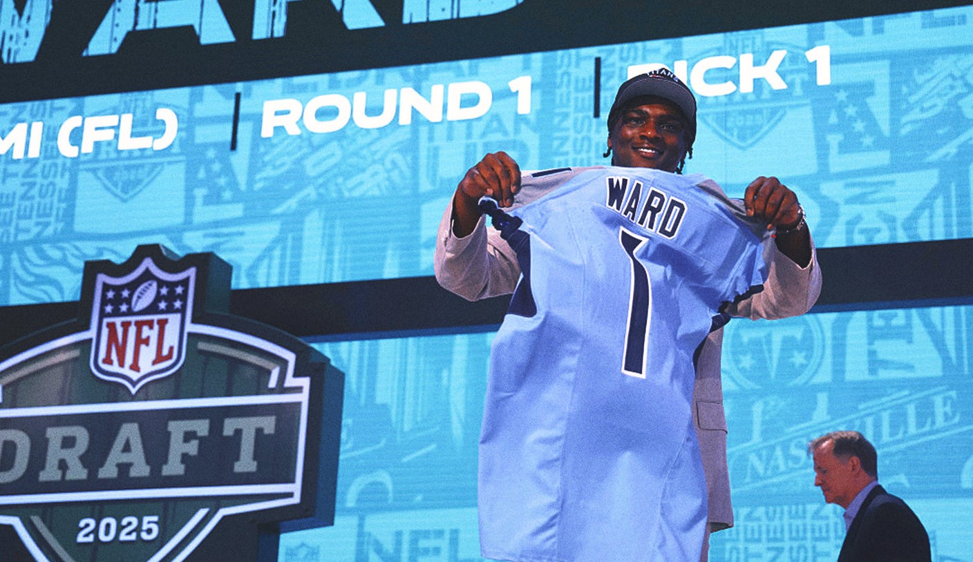 Cam Ward will wear No. 1 for Titans, gets blessing from Hall of Famer Warren Moon