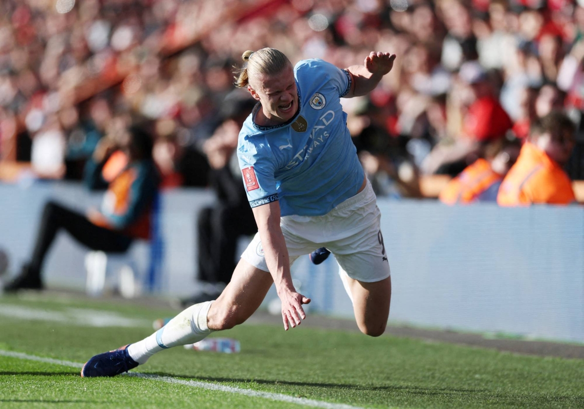 Haaland sidelined by injury in major Man City blow