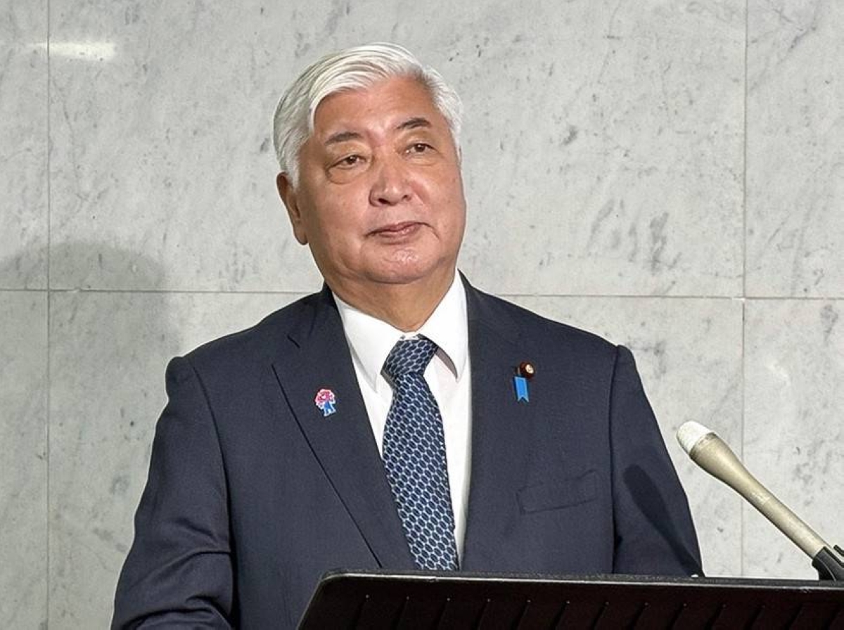 Japan defense chief says 'no reason' to change current U.S. troop deal