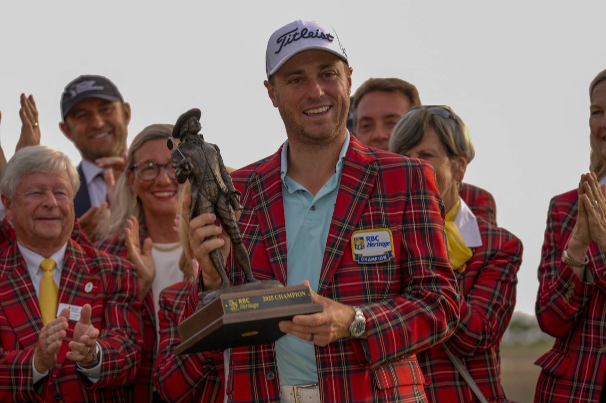 Justin Thomas wins RBC Heritage to end long drought