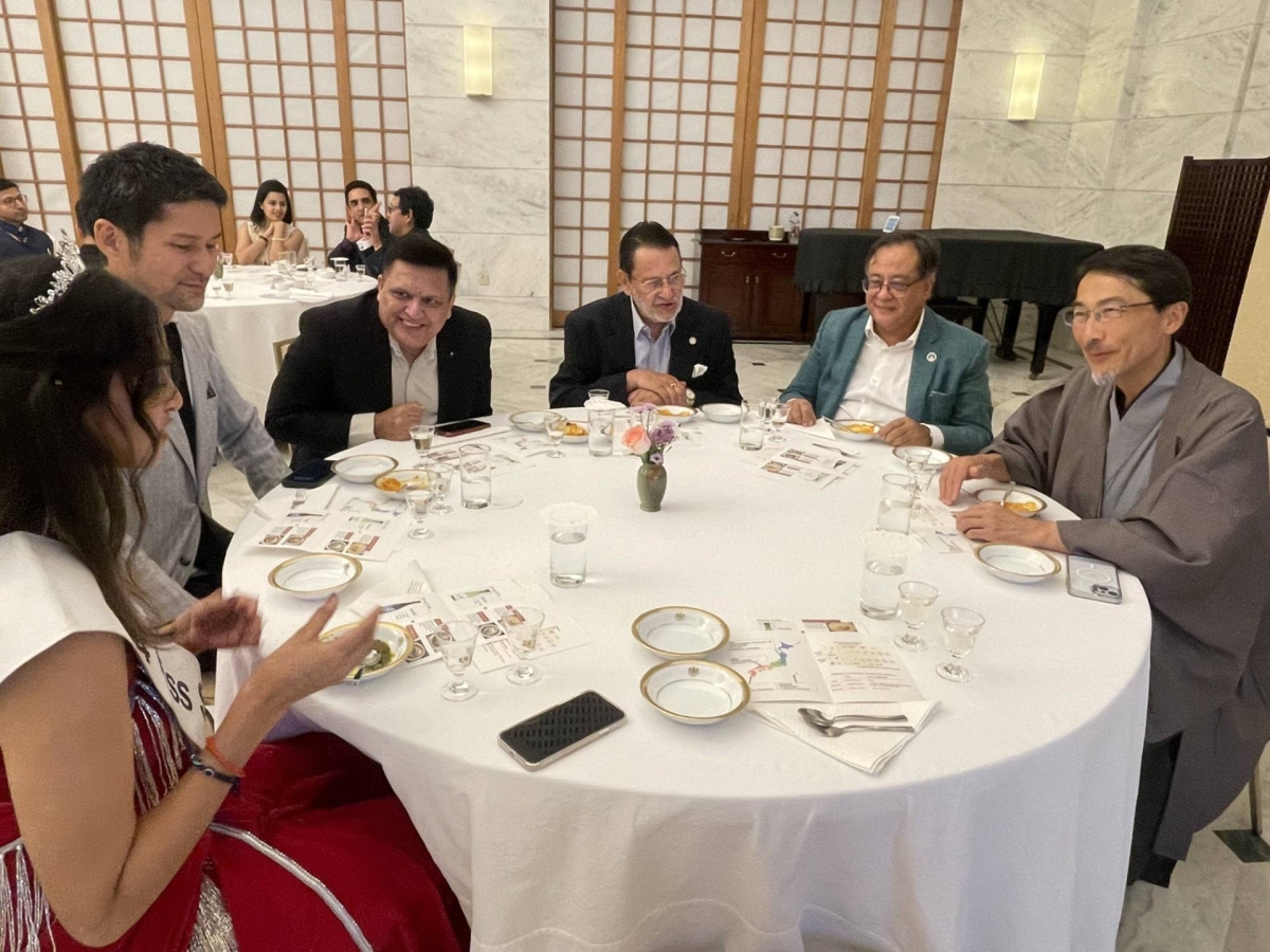 'Miss Sake India' contest held in New Delhi to promote the Japanese drink